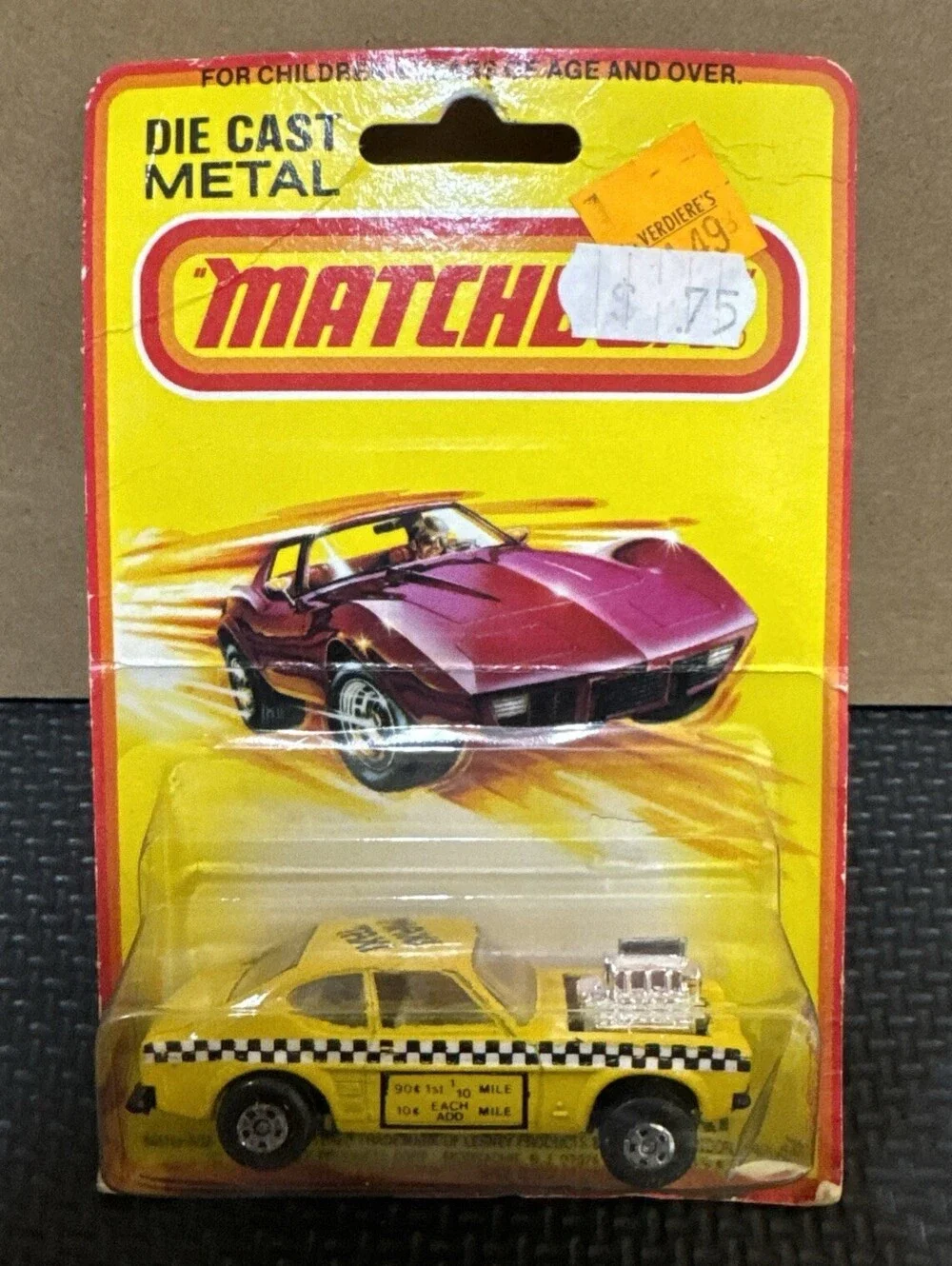 VTG NOS NIP 1980 MATCHBOX LESNEY TM DIECAST # 72 